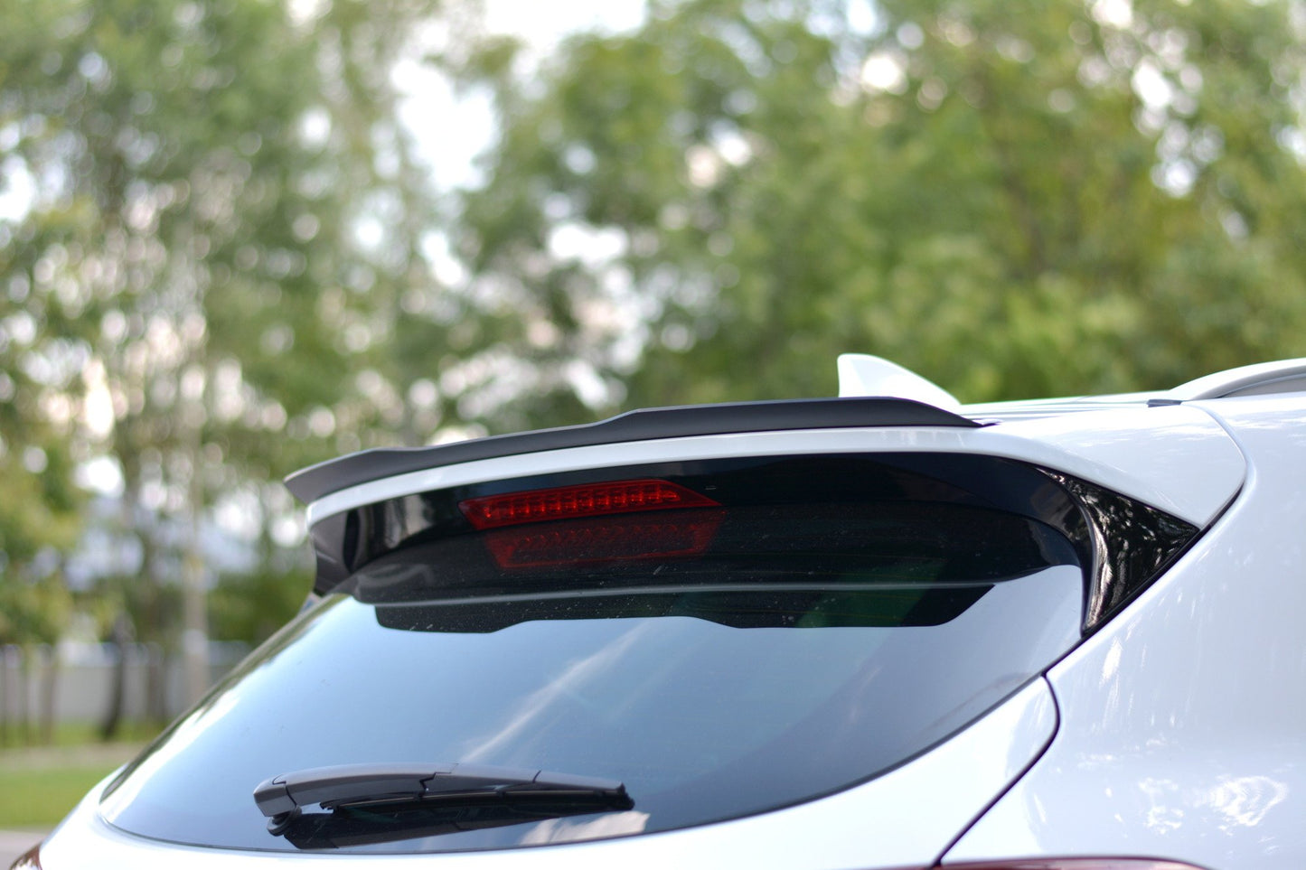 Spoiler cap hyundai tucson mk3 facelift