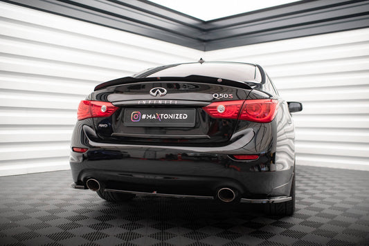 Spoiler cap infiniti q50 s mk1