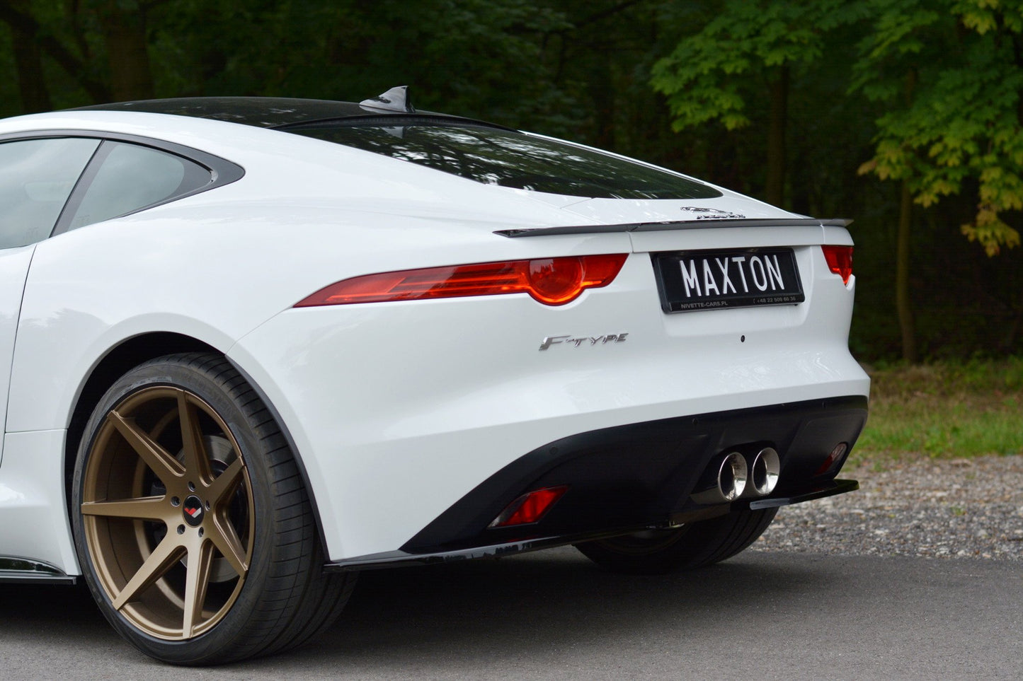 Spoiler cap jaguar f-type