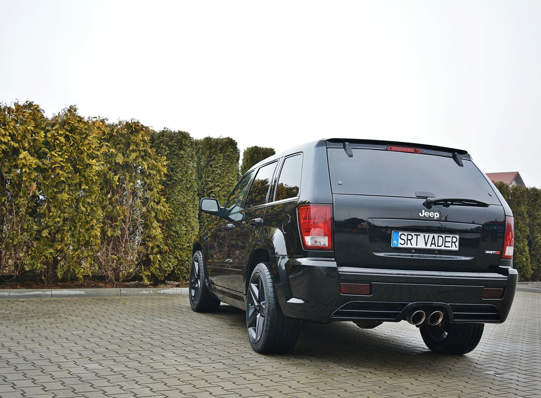 Spoiler cap jeep grand cherokee wk str8