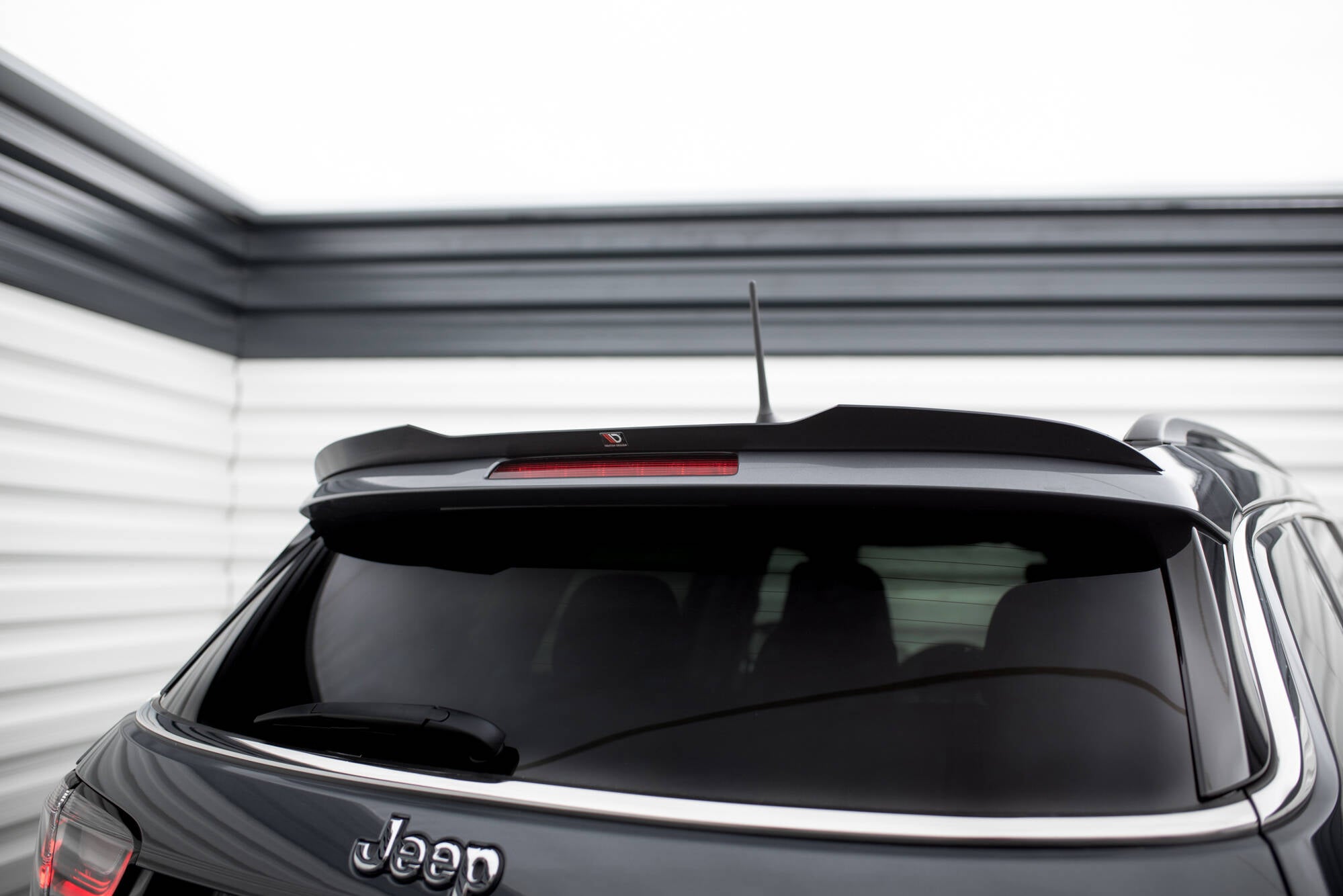 Spoiler cap jeep compass limited mk2 facelift