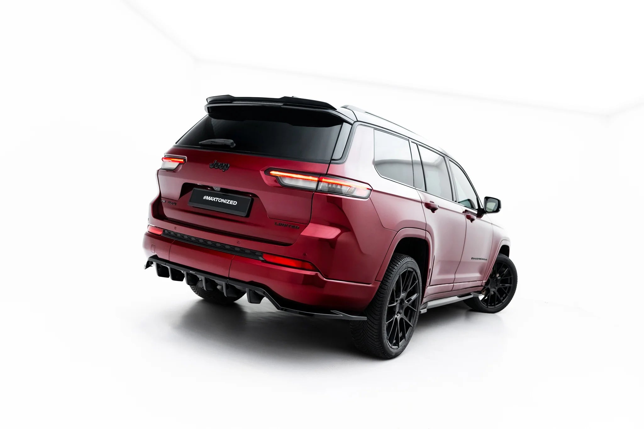 Spoiler cap jeep grand cherokee l mk5