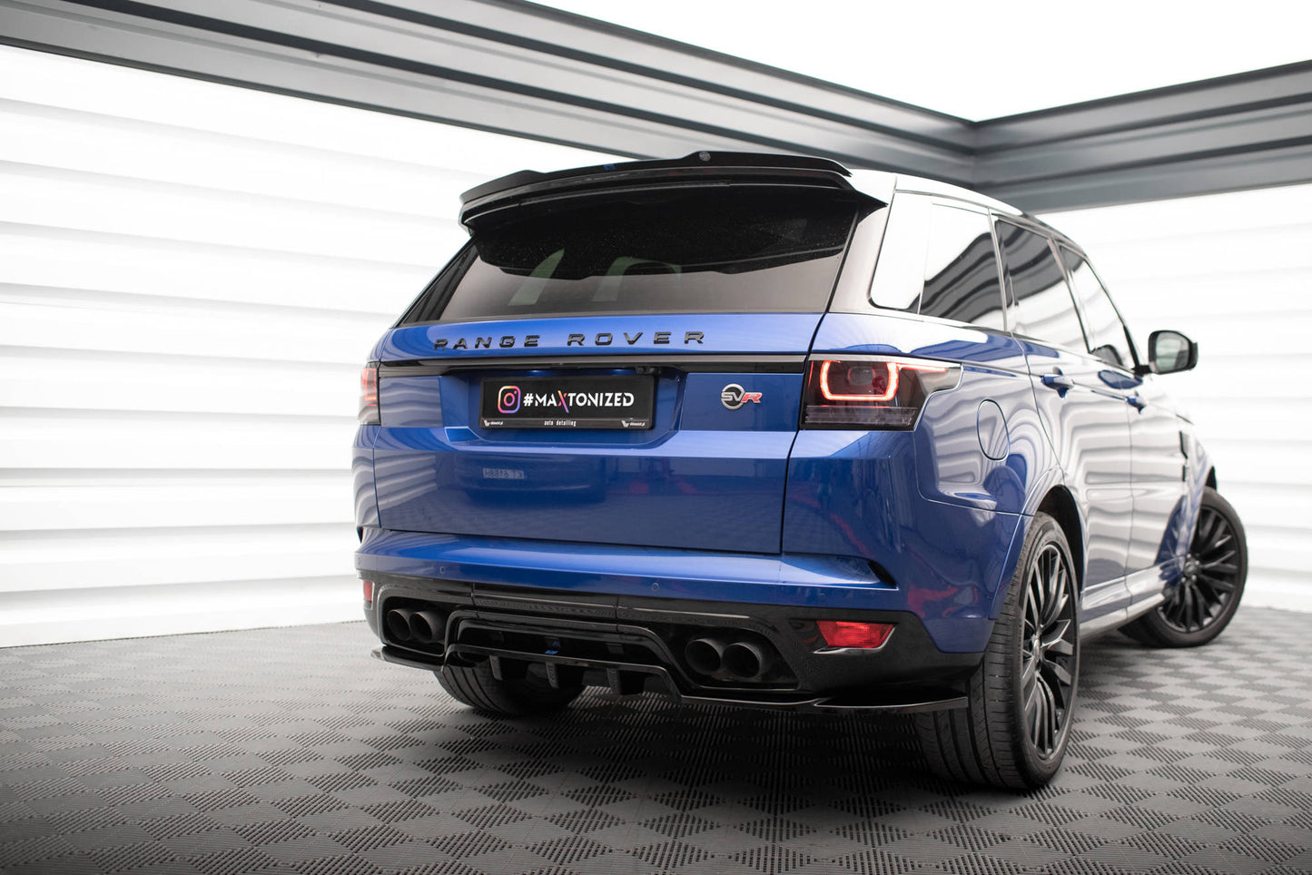 Spoiler cap land rover range rover sport svr mk2