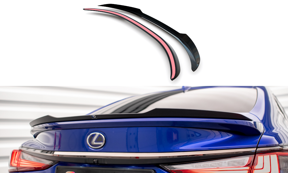 Spoiler cap lexus es f sport mk7