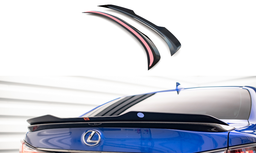 Spoiler cap lexus gs f mk4 facelift