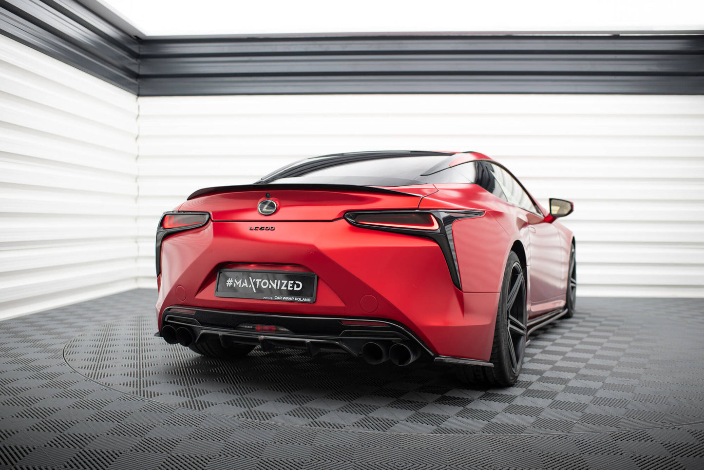 Spoiler cap lexus lc 500
