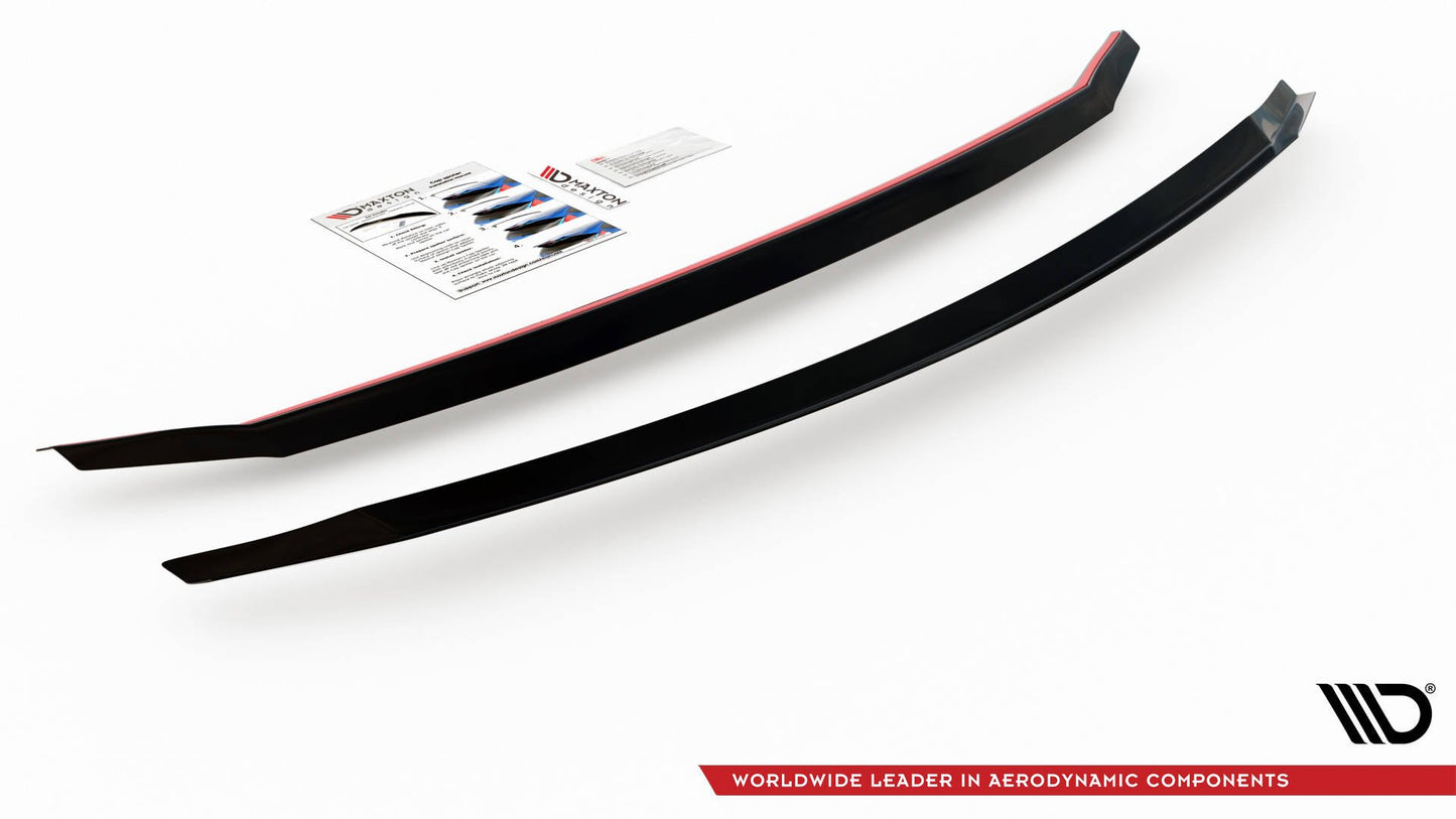 Spoiler cap lexus ls mk4 facelift