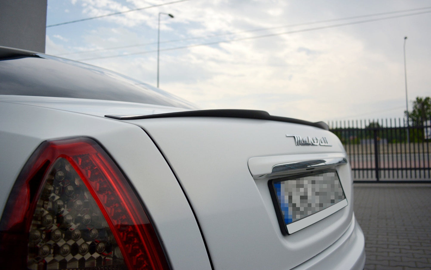 Spoiler cap maserati quattroporte mk5 facelift