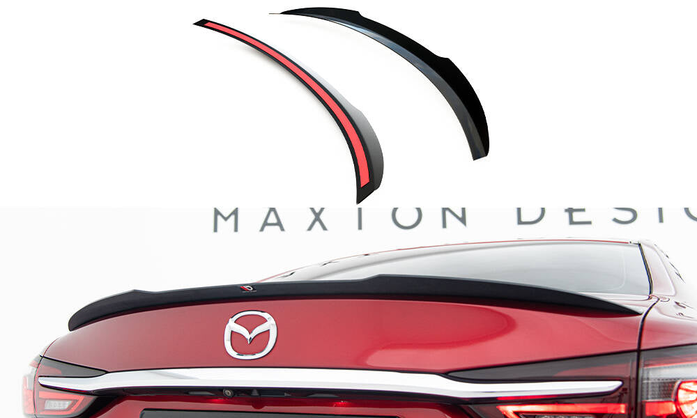 Spoiler cap mazda 6 sedan gj (mk3) facelift