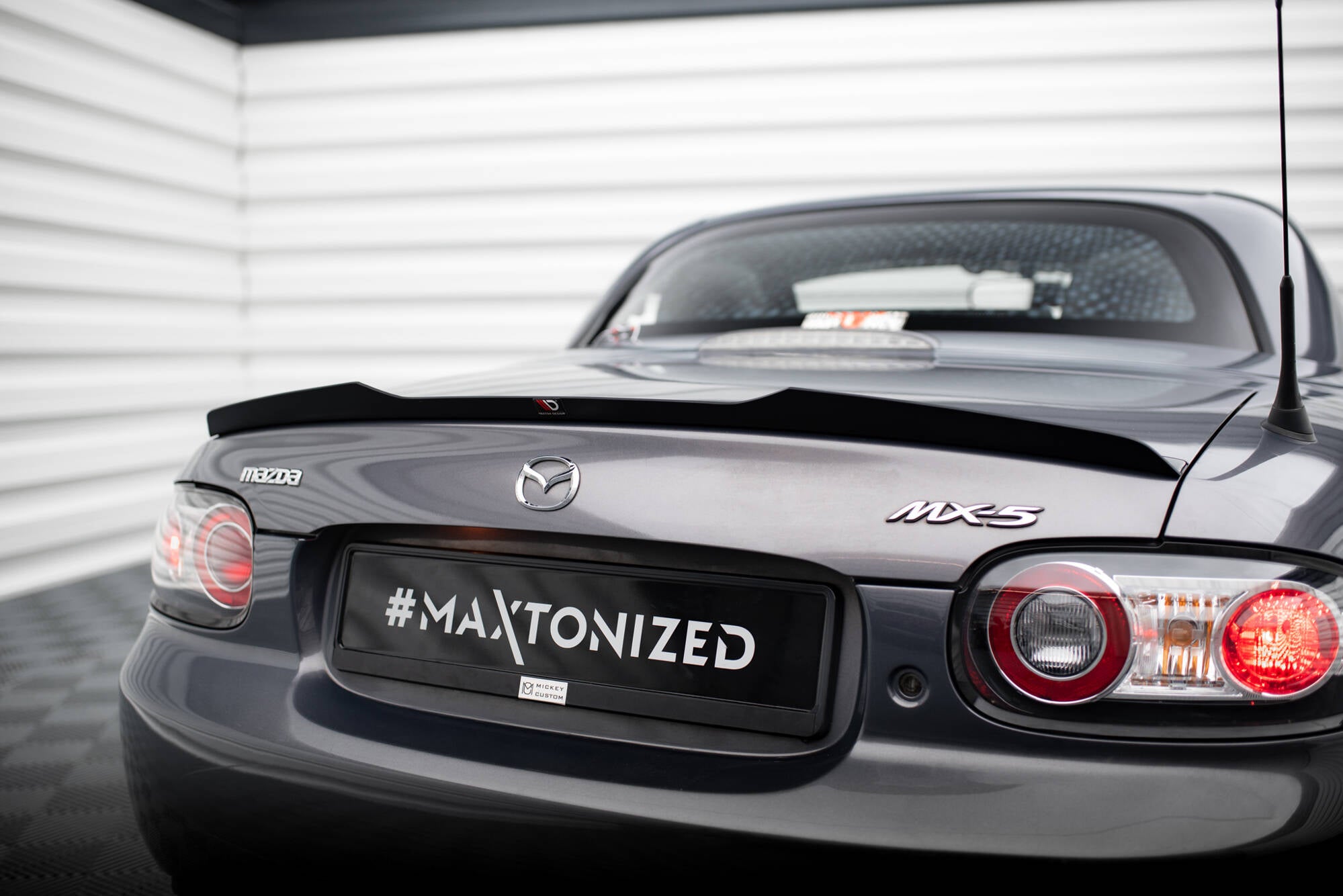 Spoiler cap mazda mx5 hardtop nc (mk3)