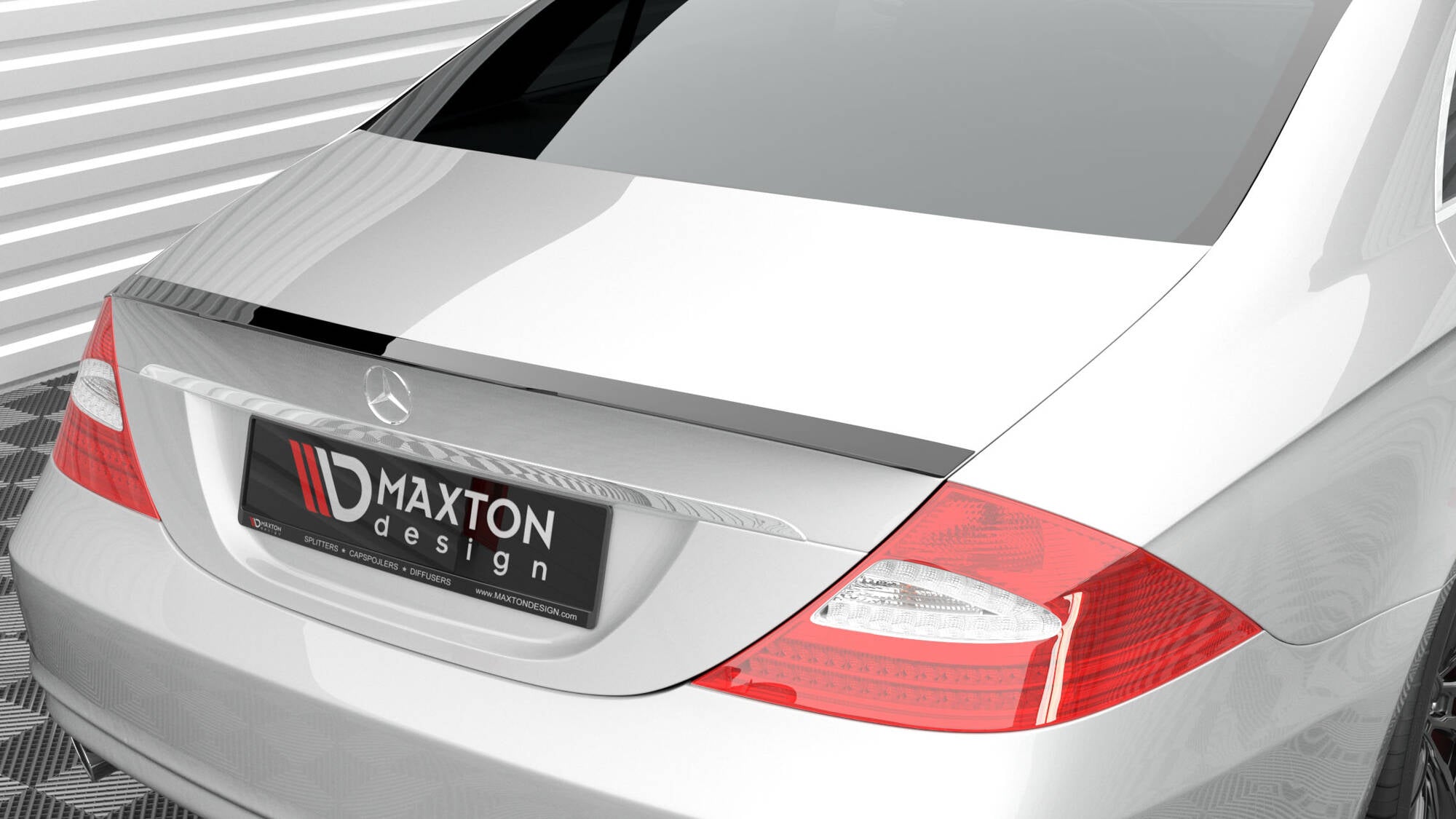 Spoiler cap mercedes-benz cls c219