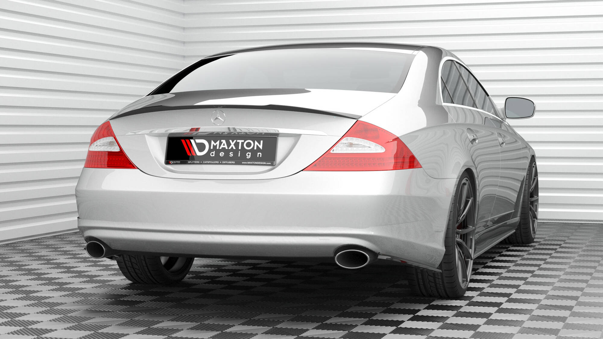 Spoiler cap mercedes-benz cls c219