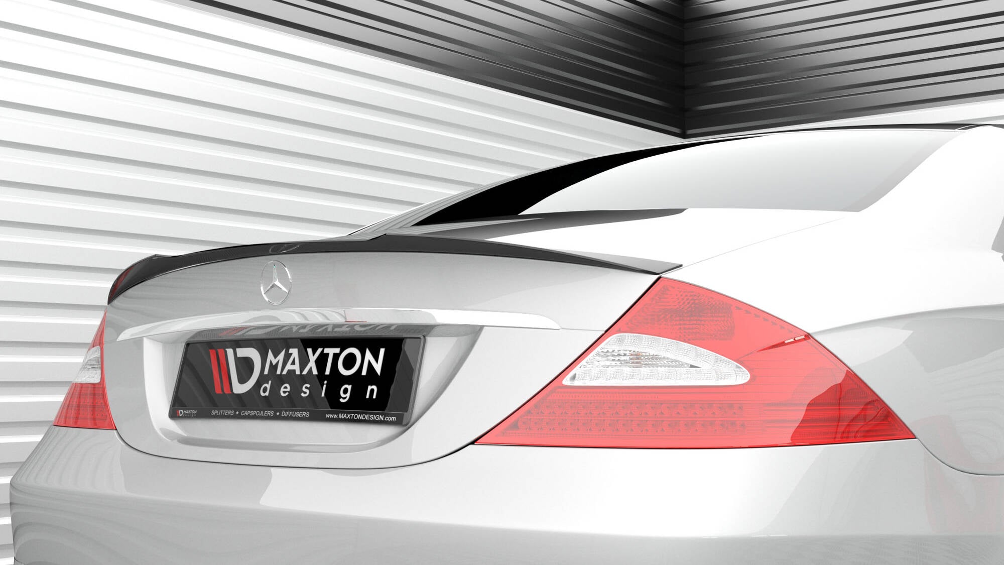 Spoiler cap mercedes-benz cls c219
