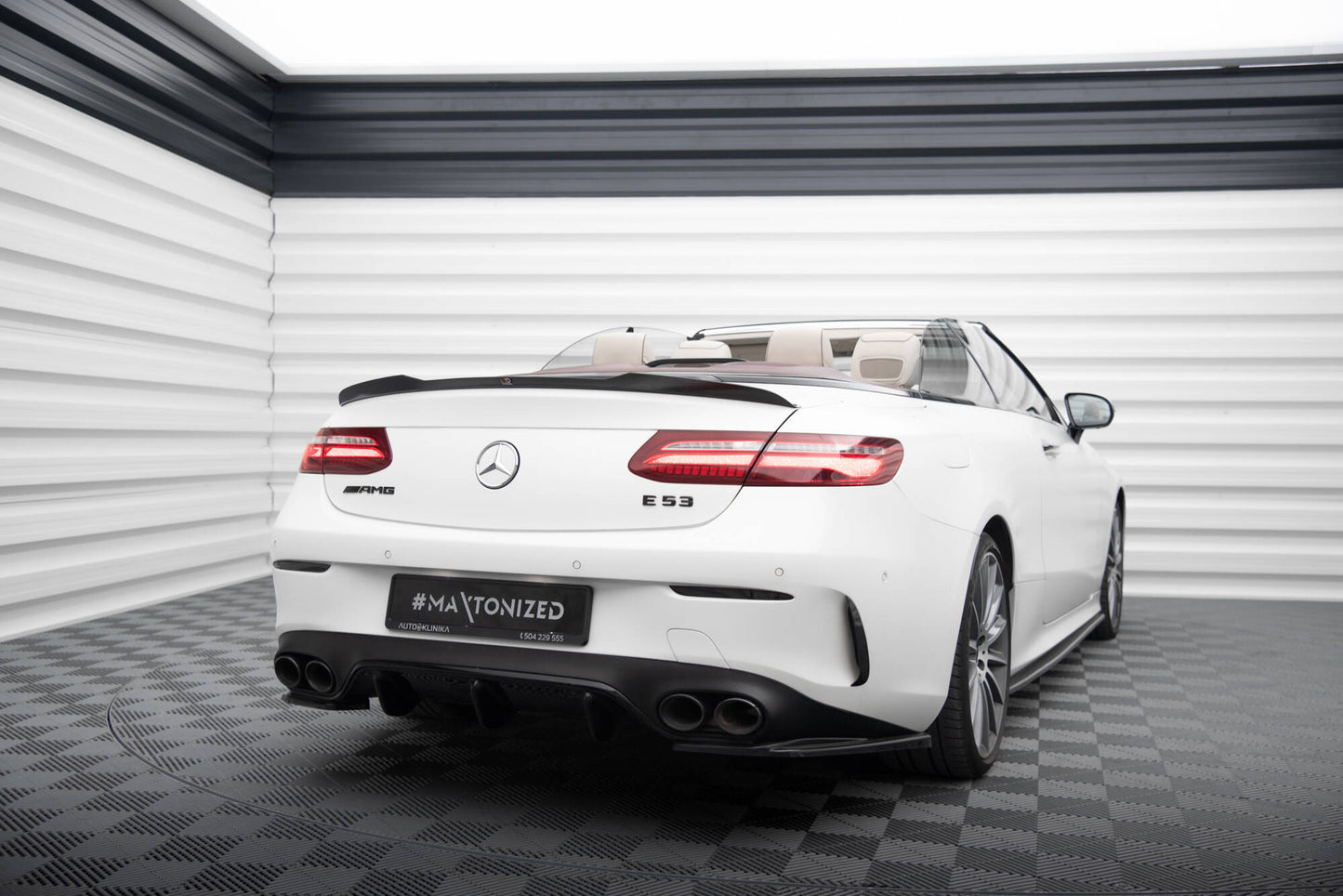 Spoiler cap mercedes-benz e cabriolet amg-line / e53 amg a238