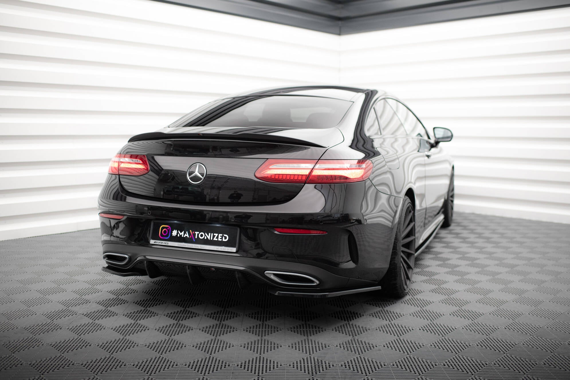 Spoiler cap mercedes-benz e-class w213 coupe (c238) amg-line / 53 amg