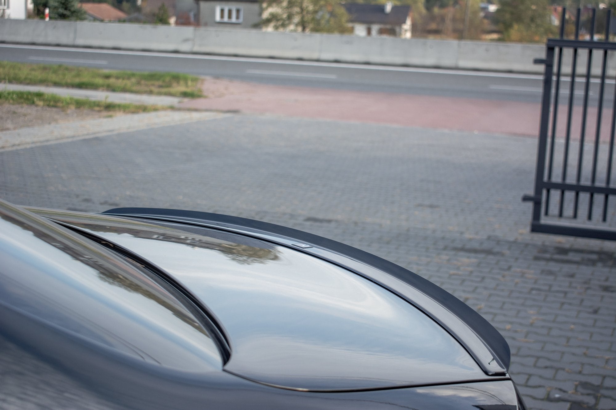 Spoiler cap mercedes-benz e sedan w213 amg-line