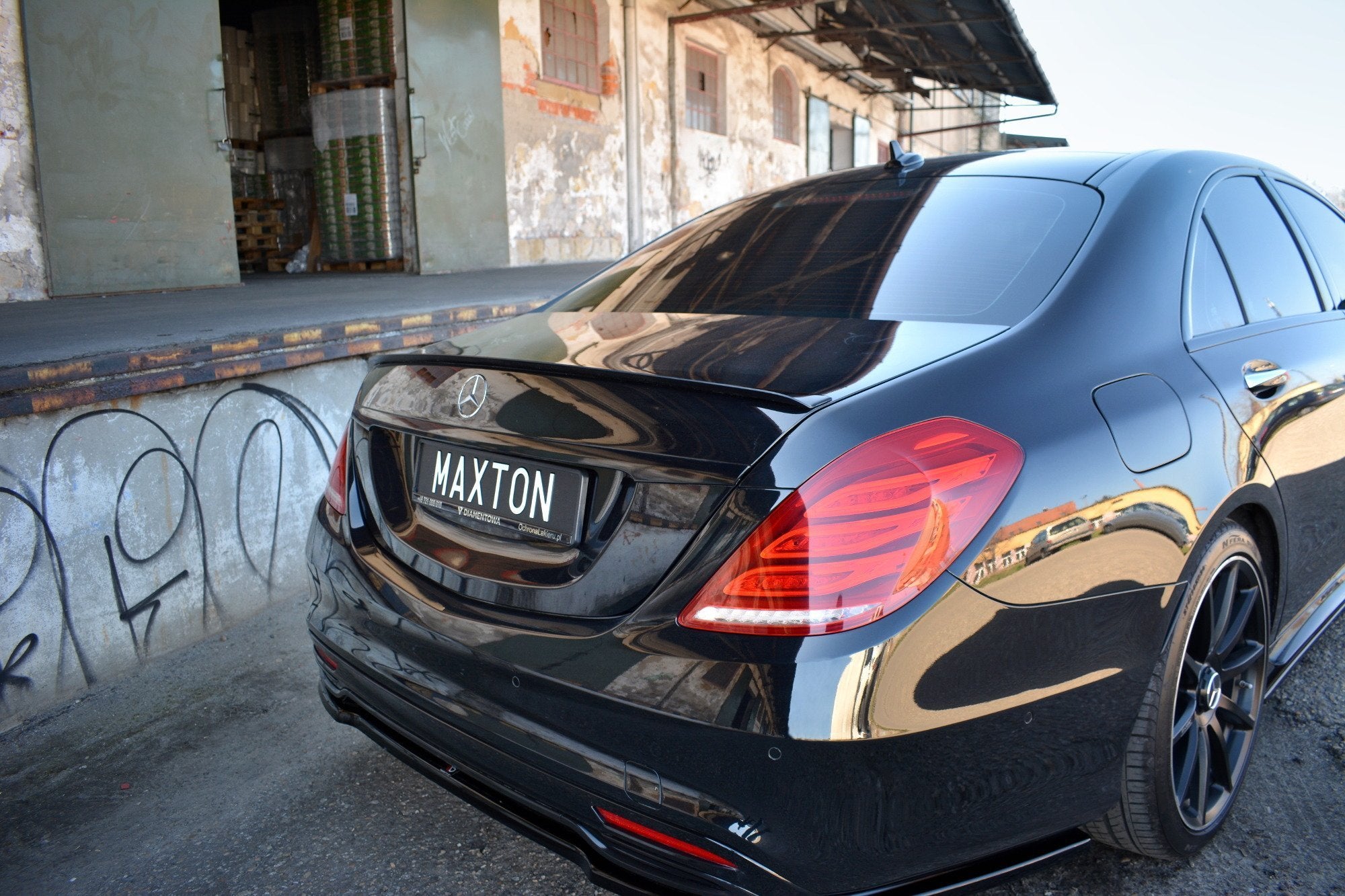 Spoiler cap mercedes-benz s w222 / w222 facelift