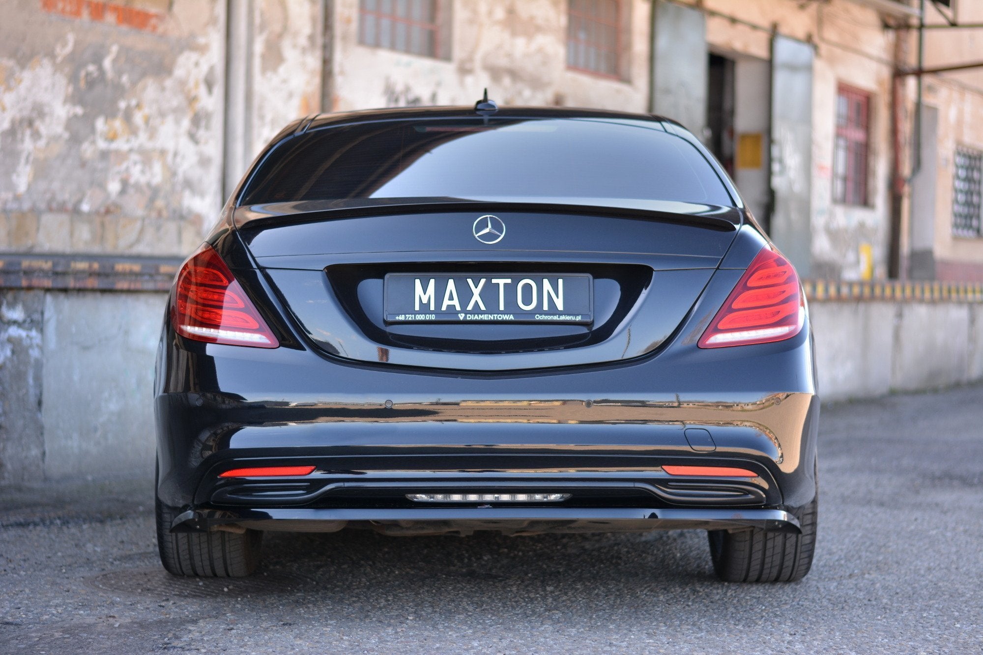 Spoiler cap mercedes-benz s w222 / w222 facelift