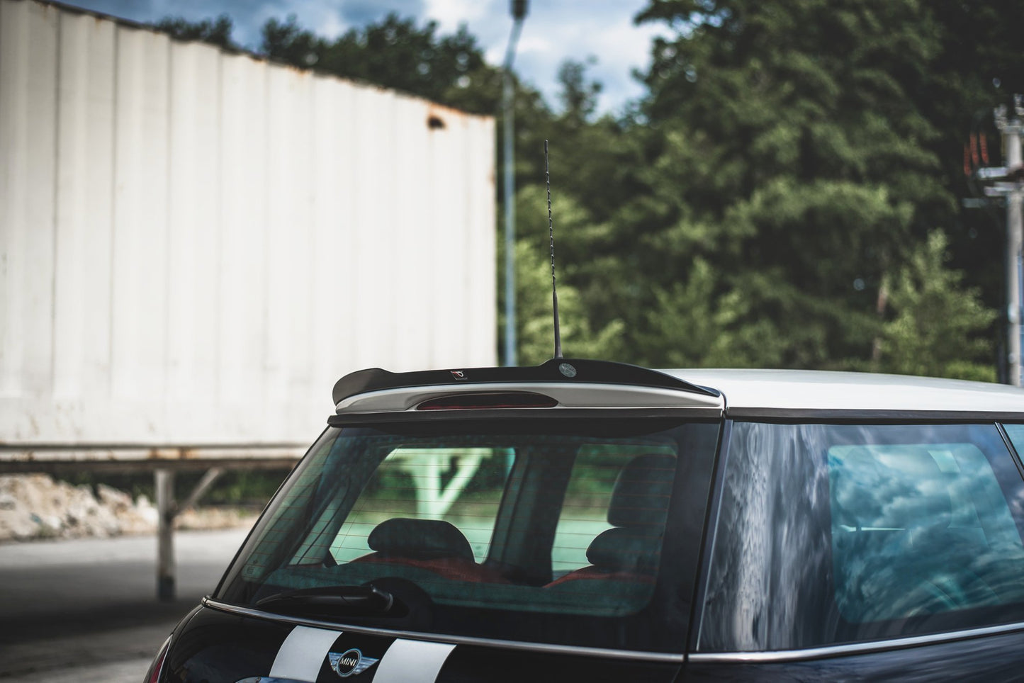 Spoiler cap mini cooper / one r50