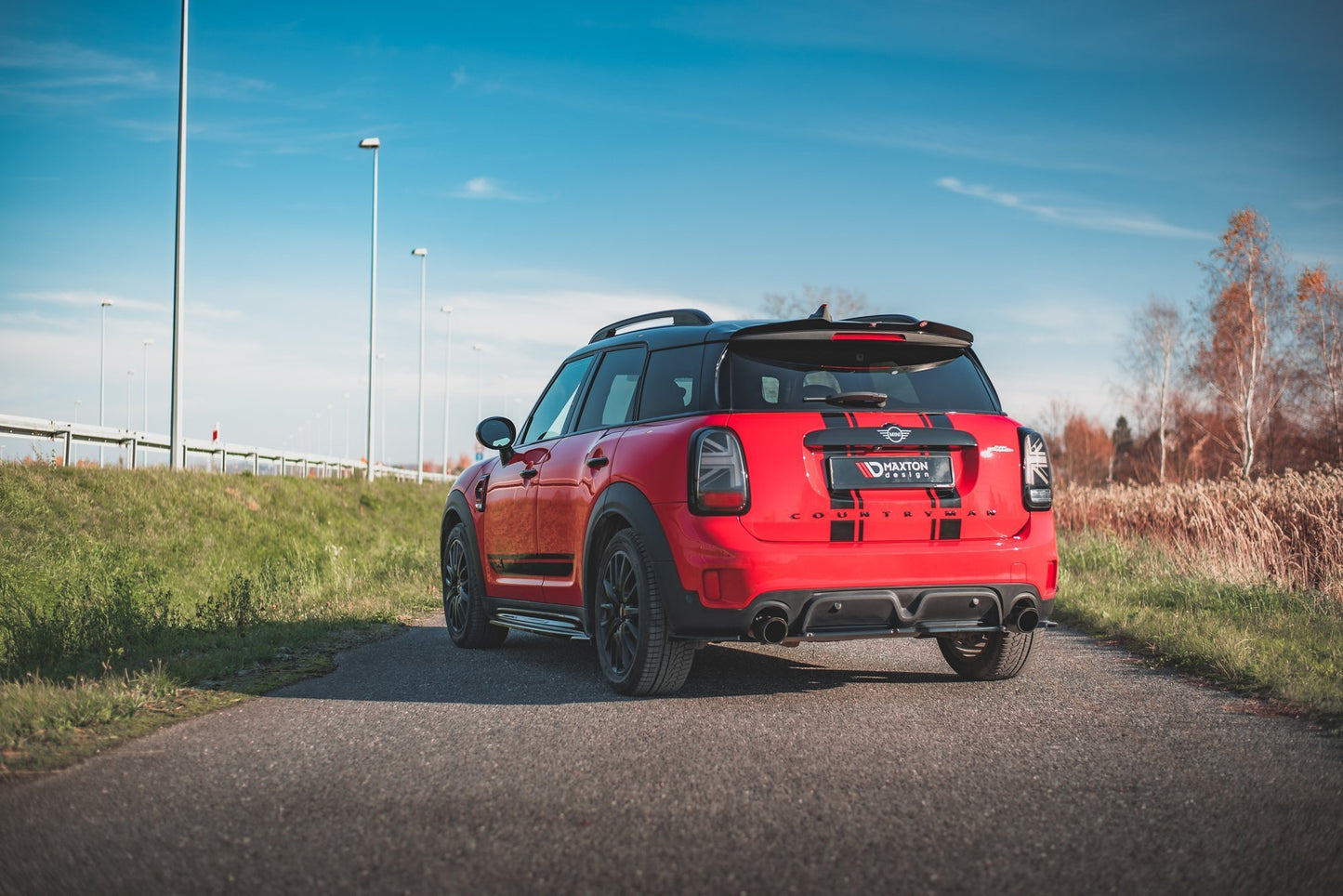 Spoiler cap mini countryman mk2 f60 jcw