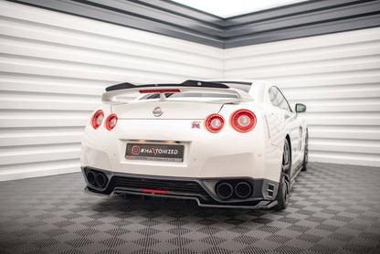 Spoiler cap nissan gtr r35 facelift
