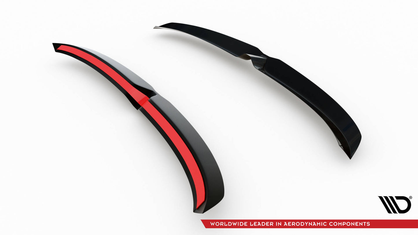 Spoiler cap opel astra sports tourer l (mk6)