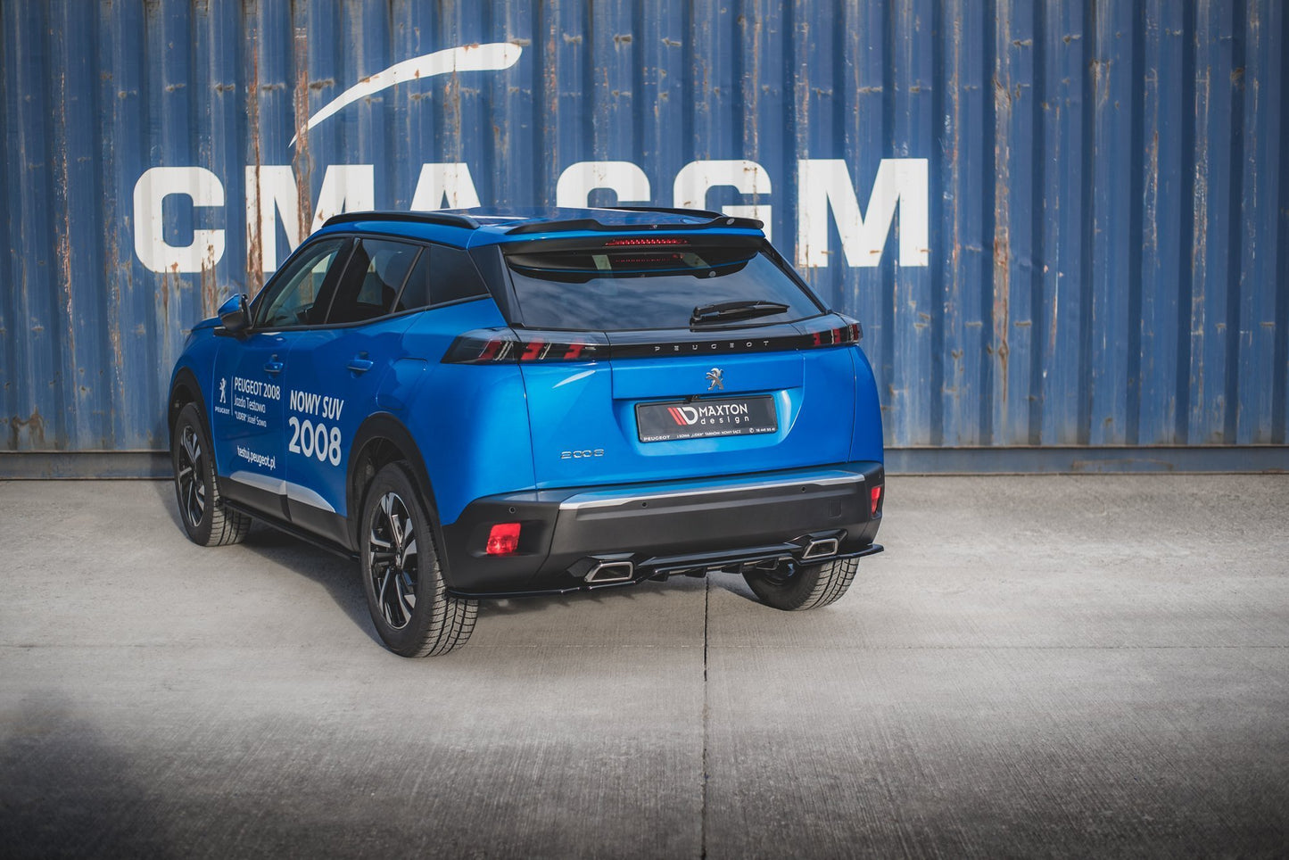 Spoiler cap peugeot 2008 mk2