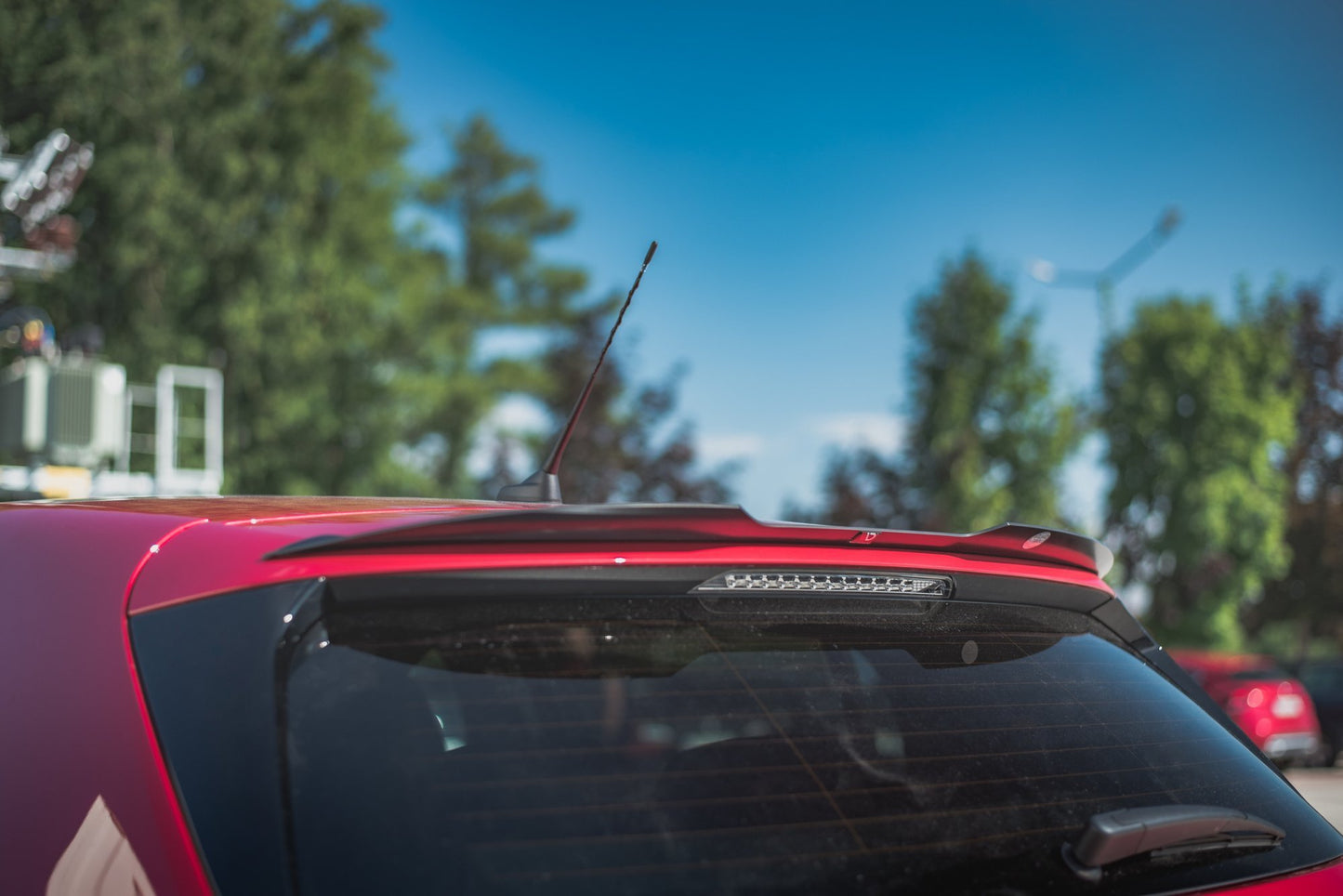 Spoiler cap peugeot 308 gt mk2 facelift