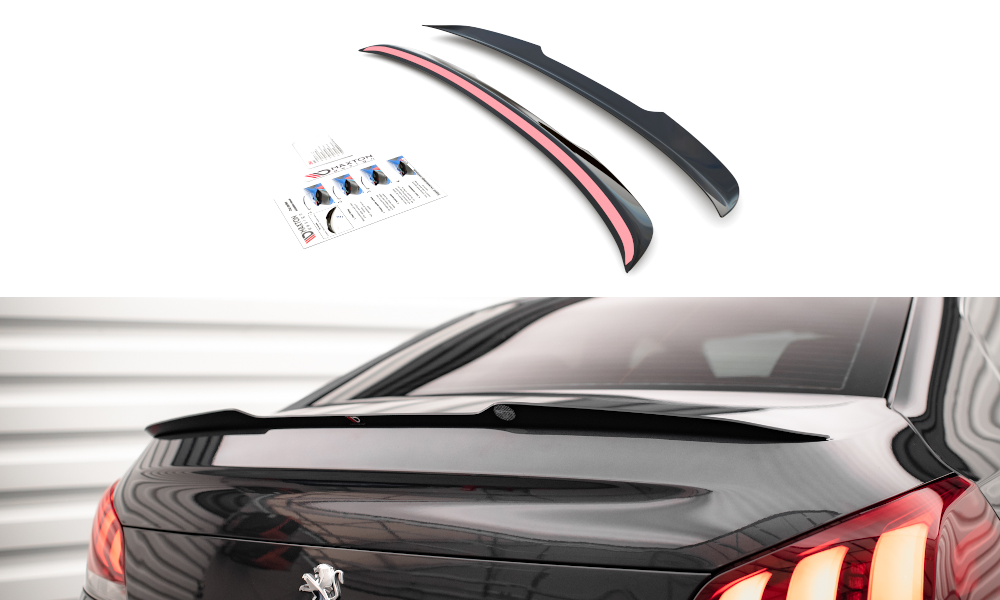 Spoiler cap peugeot 508 gt mk1 facelift