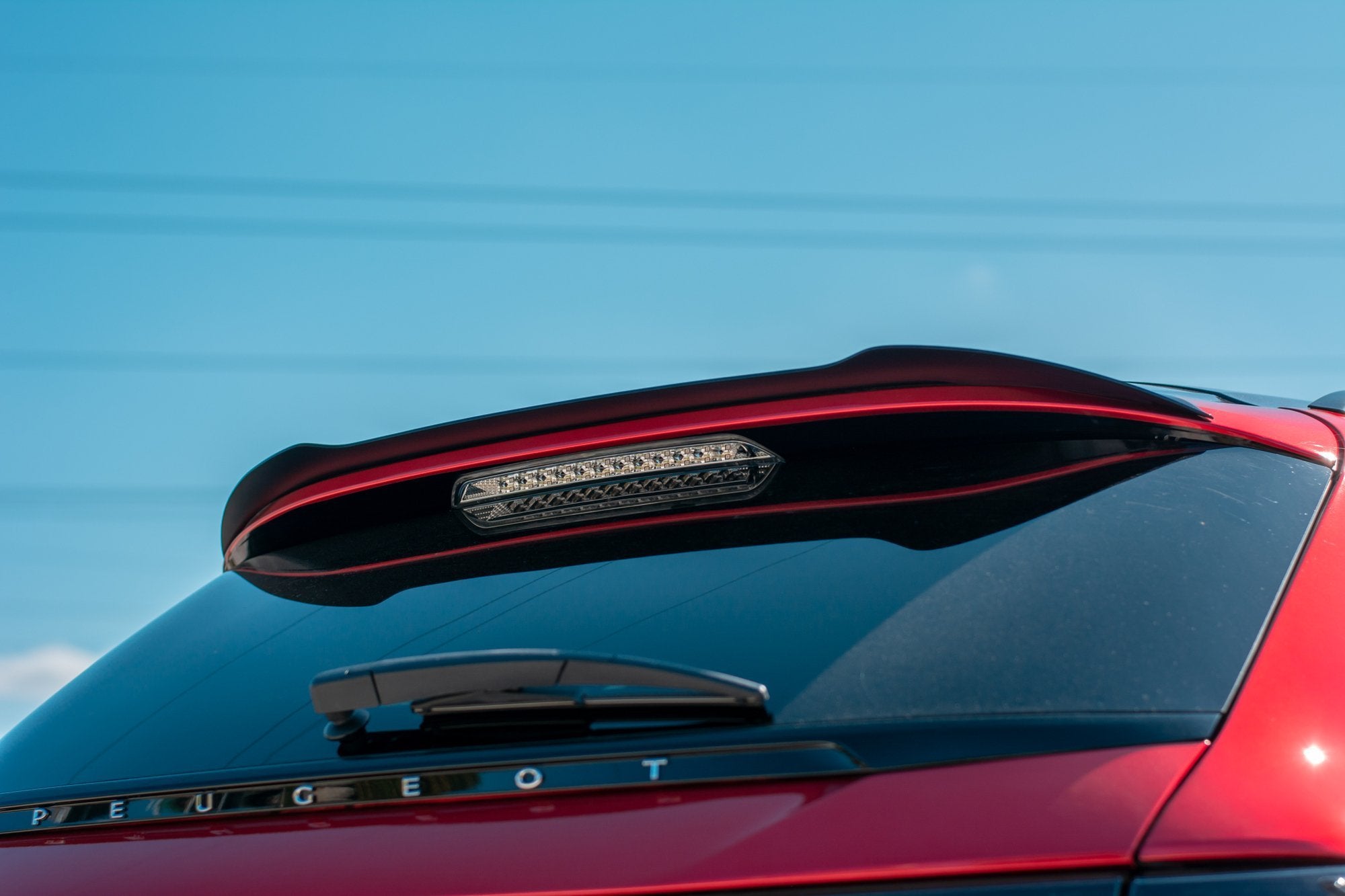 Spoileri cap Peugeot 508 Mk2 SW