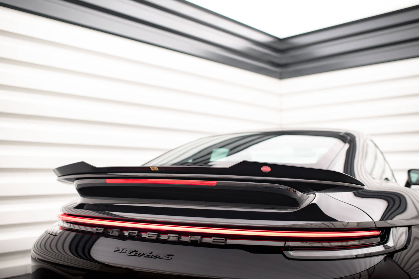 Spoiler cap porsche porsche 911 turbo s 992