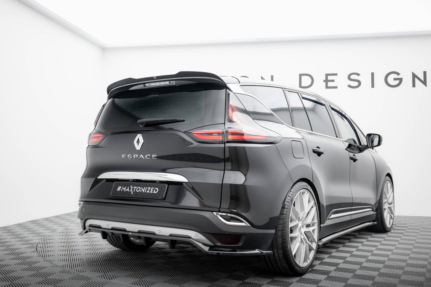 Spoiler cap renault espace mk5 facelift
