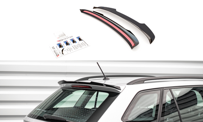 Spoiler cap skoda fabia combi mk3