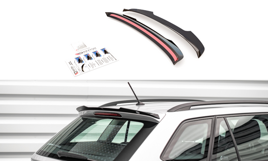 Spoiler cap skoda fabia combi mk3