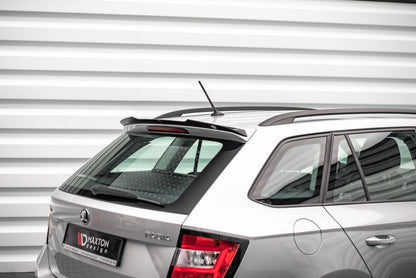 Spoiler cap skoda fabia combi mk3