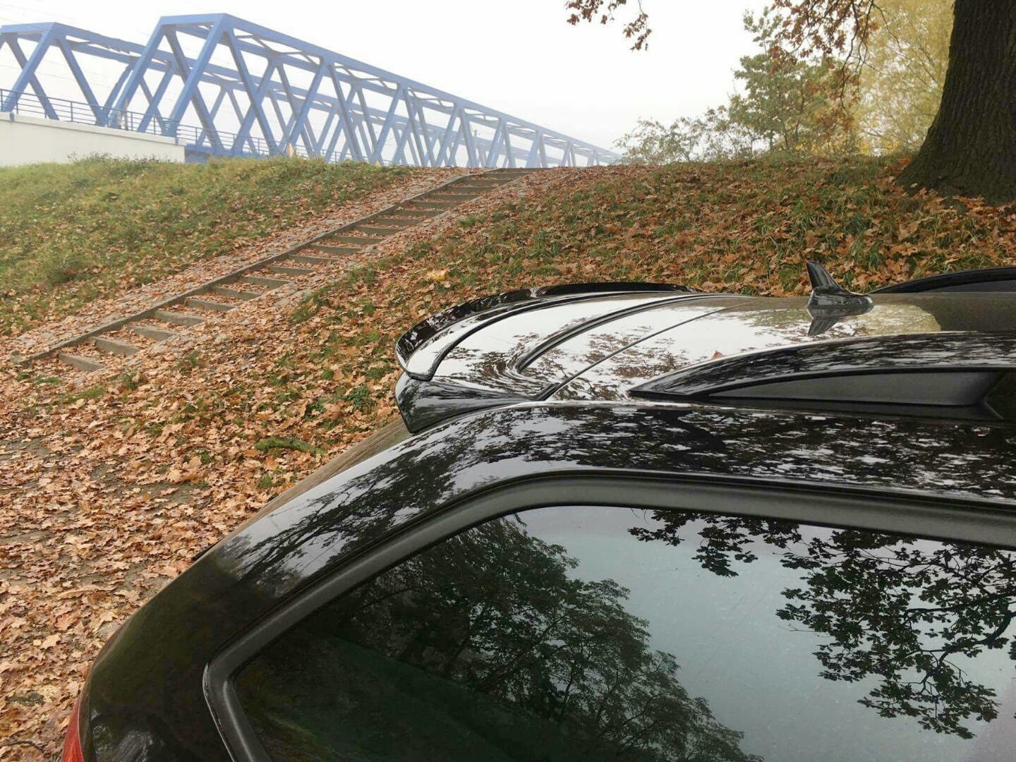 Spoiler cap skoda octavia rs mk3 / mk3 fl estate