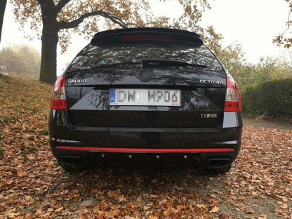 Spoiler cap skoda octavia rs mk3 / mk3 fl estate