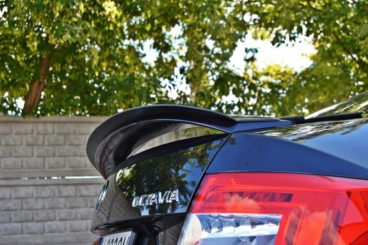 Spoiler cap skoda octavia rs mk3 / mk3 fl hatchback