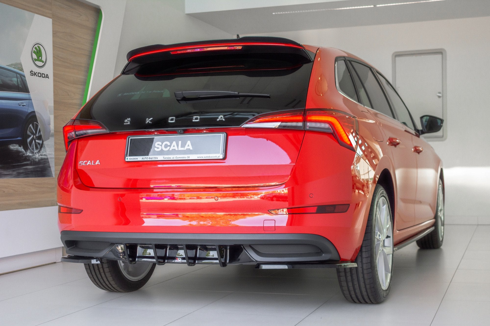 Spoileri cap skoda scala kuva scala