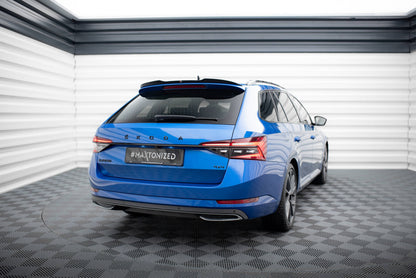 Spoiler cap skoda superb sportline combi mk3 / mk3 facelift