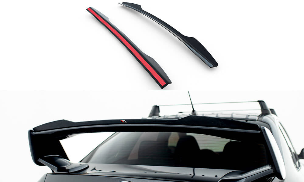 Spoiler cap subaru impreza wrx sti mk3 facelift