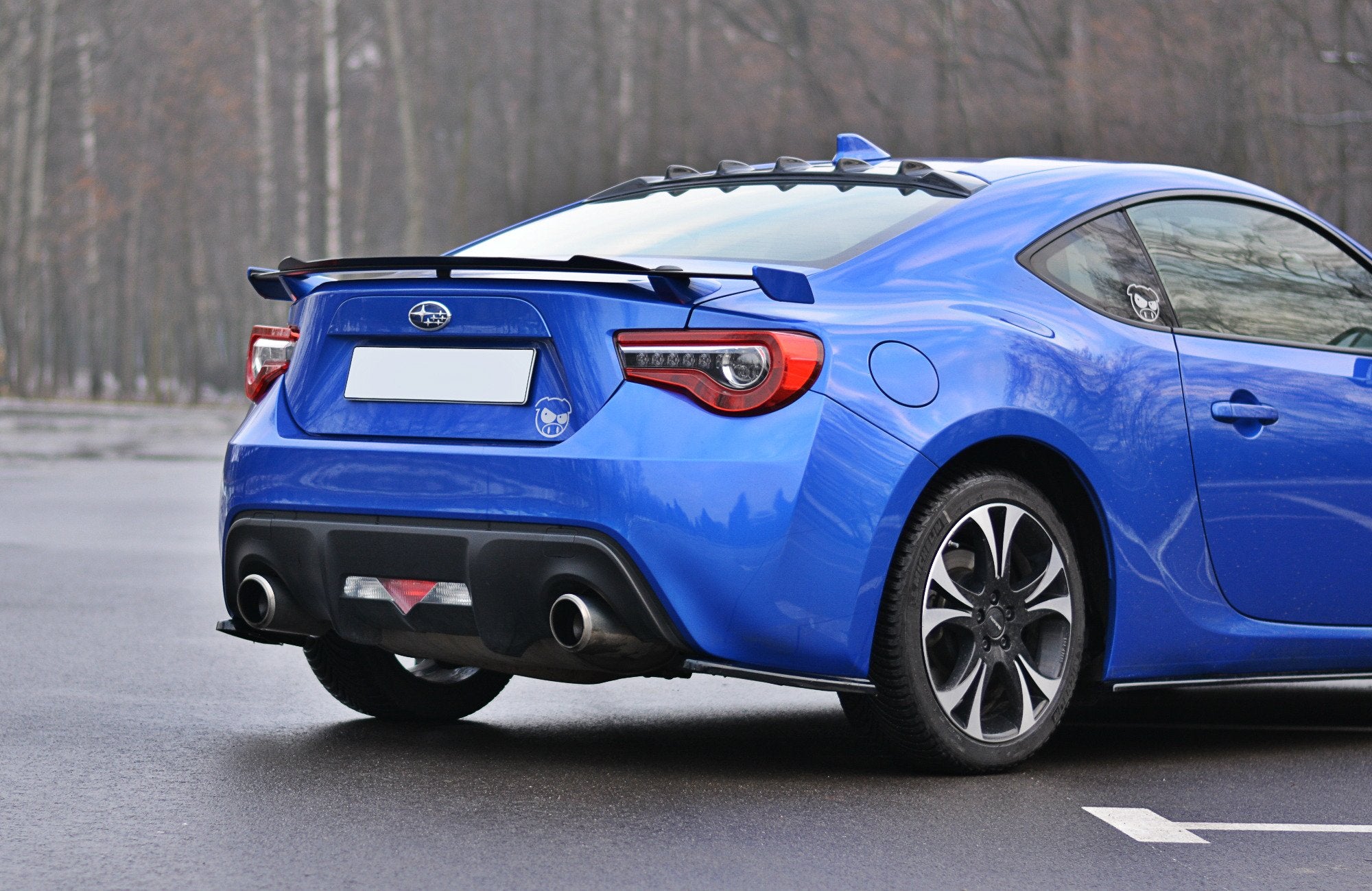Spoiler cap toyota gt86 facelift / subaru brz mk1 facelift