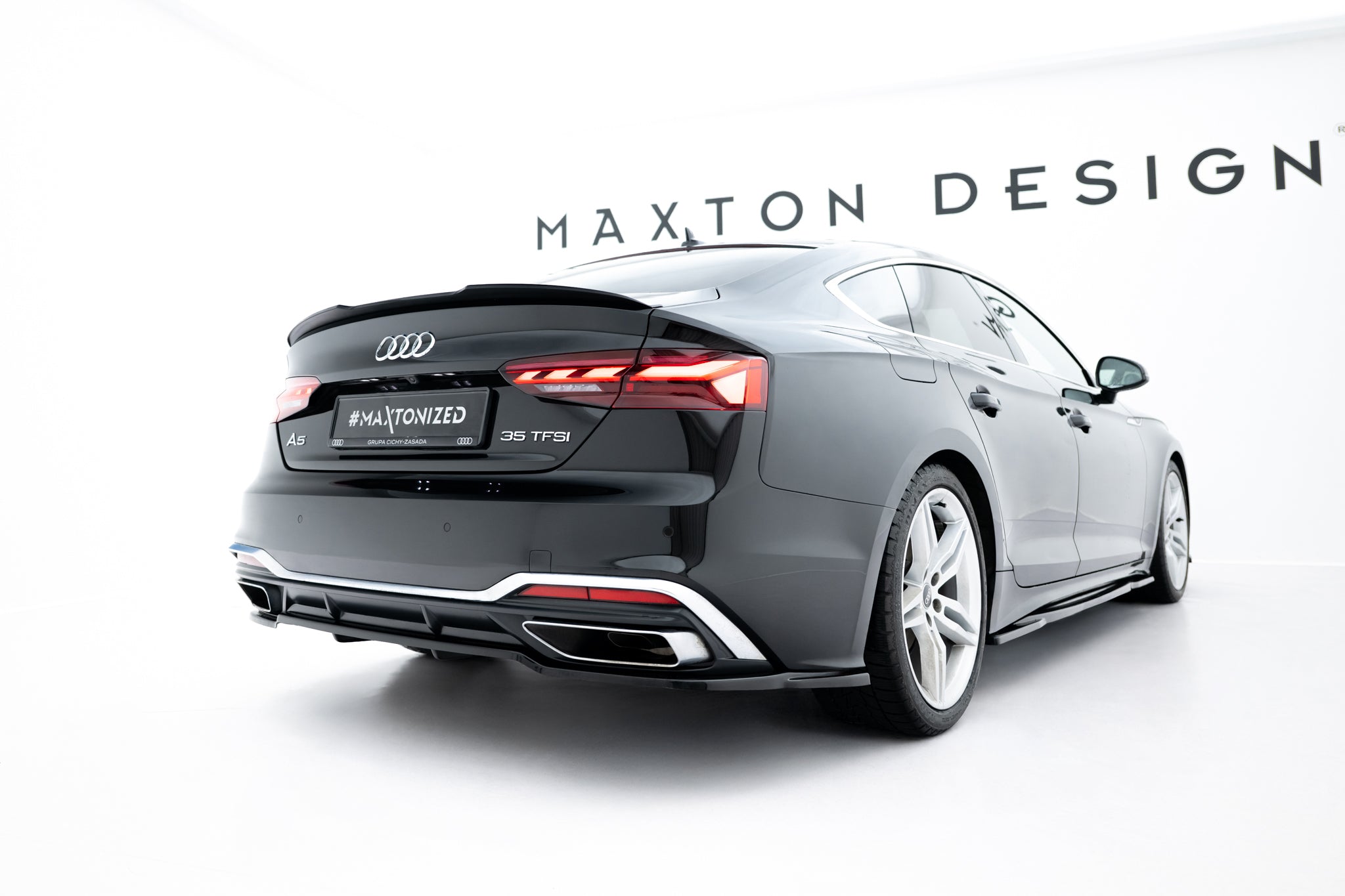 Spoiler cap v.1 audi a5 f5 sportback