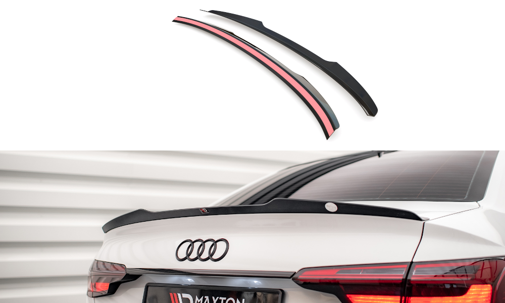 Spoiler cap v.1 audi s4 / a4 standard / s-line / competition sedan b9 / b9 facelift