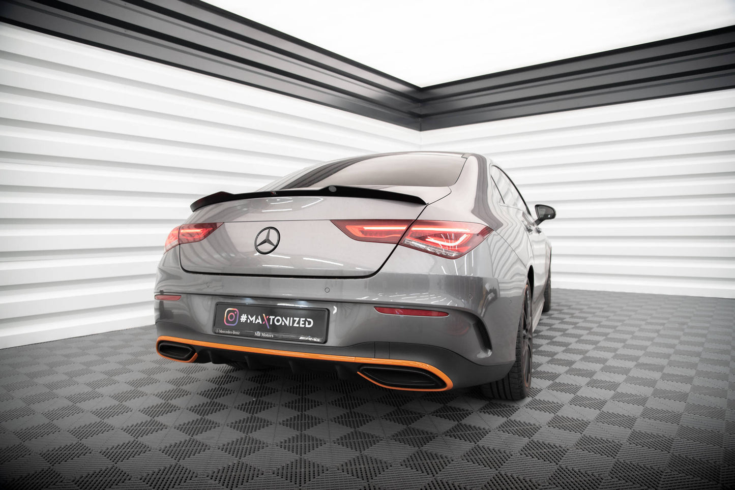 Spoiler cap v.1 mercedes-benz cla coupe c118