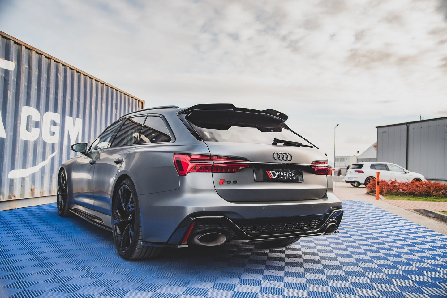 Spoiler cap v.2 audi rs6 c8