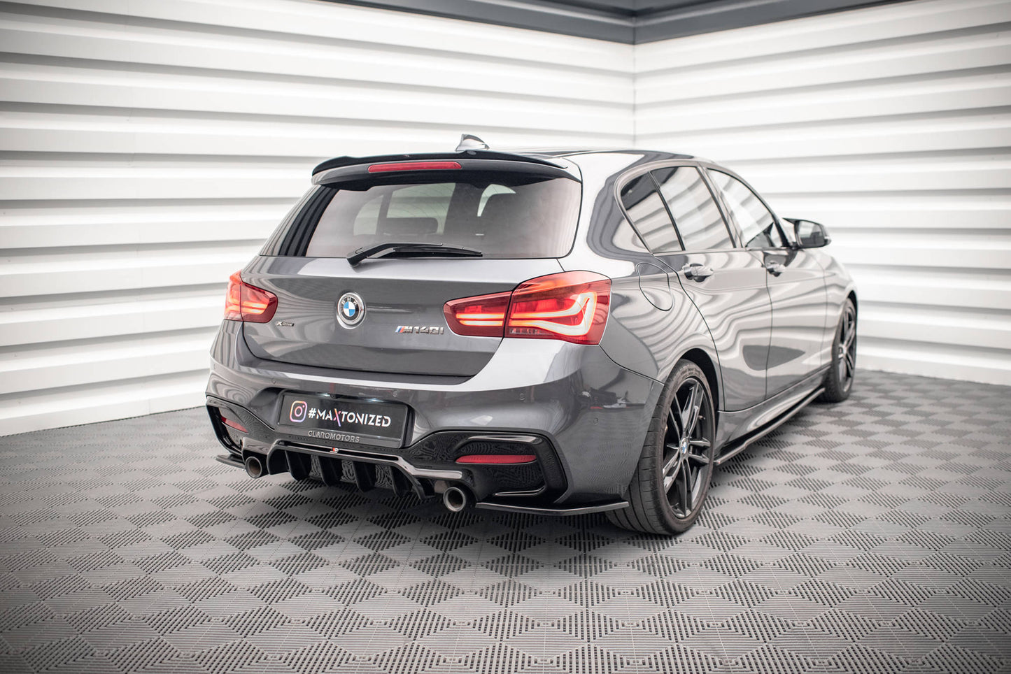 Spoiler cap v.2 bmw 1 m-pack / m140i / standard f20
