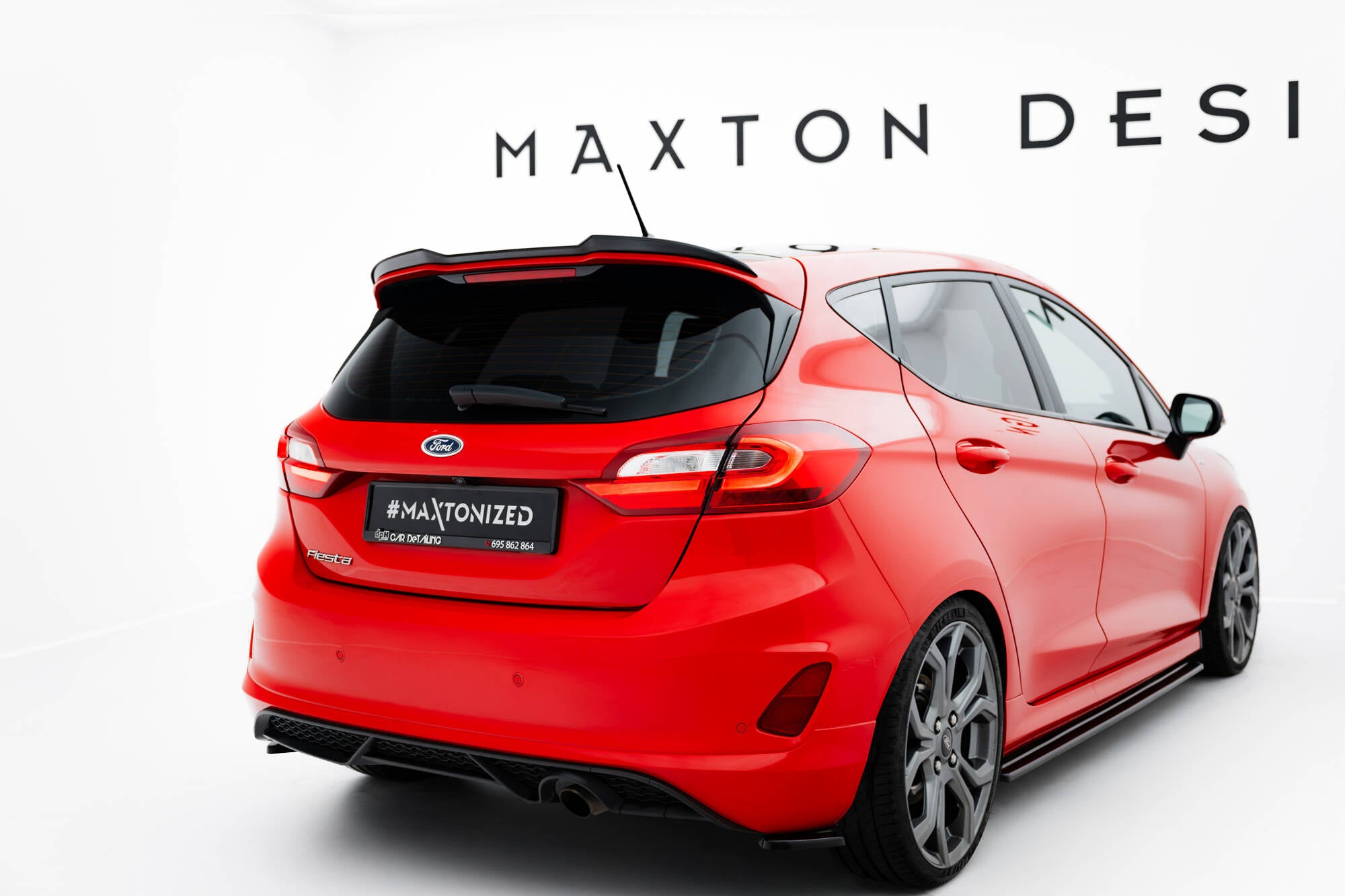 Spoiler cap v.2 ford fiesta mk8 st / st-line