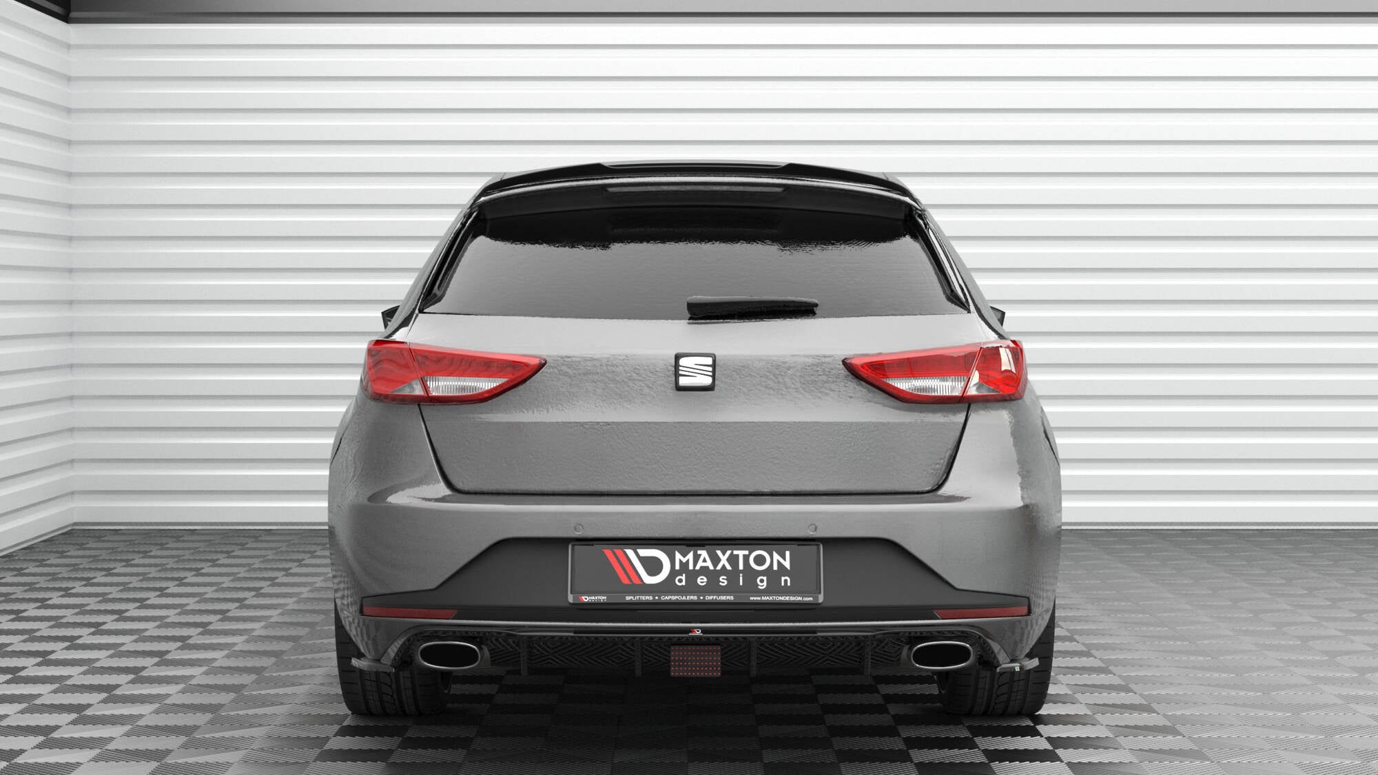 Spoilerin korkki v.2 istuin Leon Cupra Sportstourer MK3 Facelift