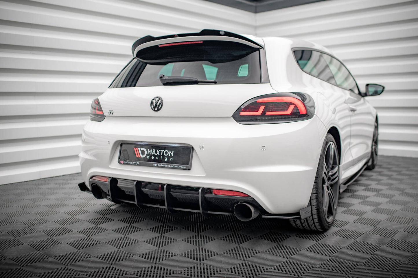 Spoiler cap v.2 volkswagen scirocco r mk3